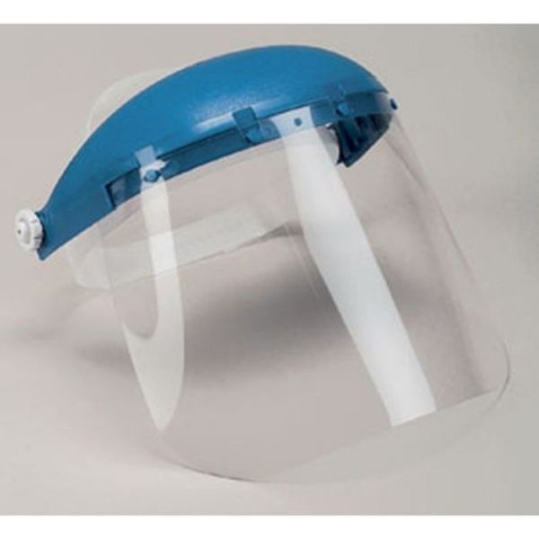 Picture of Faceshield, w/Headgear Ratchet W/Brwgrd & 8" Window