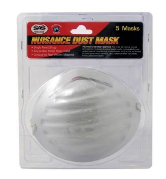 Picture of Mask, Filter, Disposable, pk/5 Nuisance