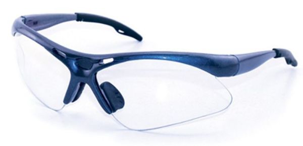 Picture of Glasses, Safety, Diamondbacks Clear Lens, Red Frame