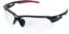Picture of Glasses, Safety, XP450 Clear, Black & Red Frames