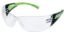 Picture of Glasses, Safety, XM300 Clear, Black & Green Frames
