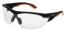 Picture of Glasses, Safety, XM320 Clear, Black & Orange Frames