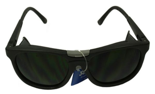 Picture of Glasses, Safety, B-5 Shade 5, Black Frame