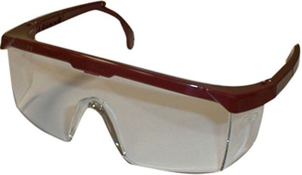 Picture of Glasses, Safety, Sebring 400 Clear, Red, White, Blue Frame