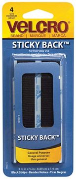 Picture of Velcro, Strips Black, 3-1/2"x3/4"