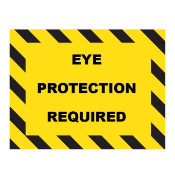 Picture of Sign, Safety Eye Protection Required