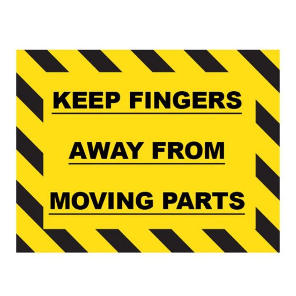 Picture of Sign, Safety Keep Fingers Away From Moving