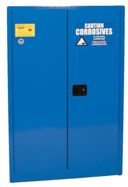 Picture of Cabinet, Safety Storage, Acid, Corrosive, Std 45 Gal, Sliding Door, Self-Clo
