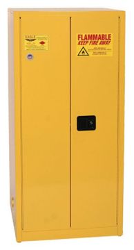 Picture of Cabinet, Safety Storage, Flammables, Standard 60 Gal, 2 Door Manual Close