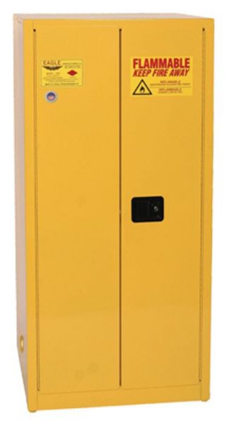 Picture of Cabinet, Safety Storage, Flammables, Standard 60 Gal, 2 Door Manual Close