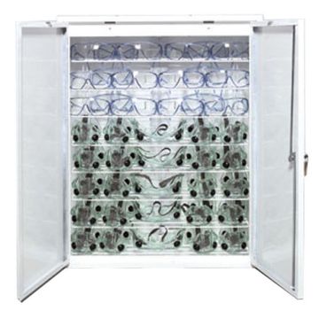 Picture of Cabinet, Eyewear, Sanitizing w/36 Glasses & 10 Goggles