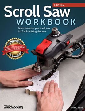 Picture of Book, Woodworking Scroll Saw Workbook, 3rd Ed.