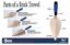 Picture of Poster, Masonry, Parts Of a Brick Trowel 17"Lx11"W