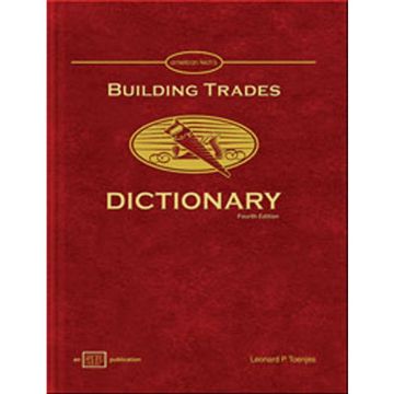 Picture of Book, Reference Building Trades Dictionary