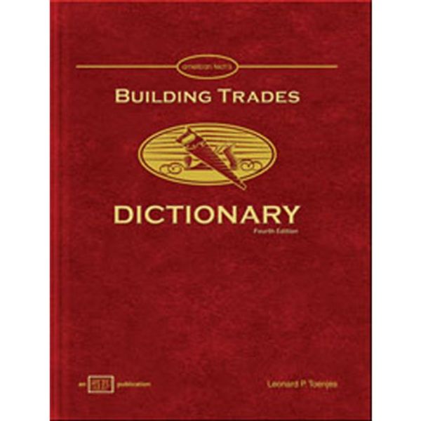 Picture of Book, Reference Building Trades Dictionary