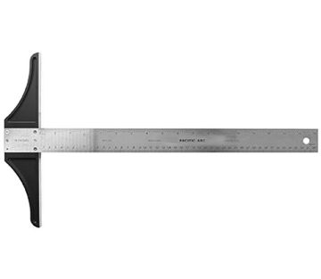 Picture of T-Square, Stainless Steel 18"L, 1-1/2"W, Graduated