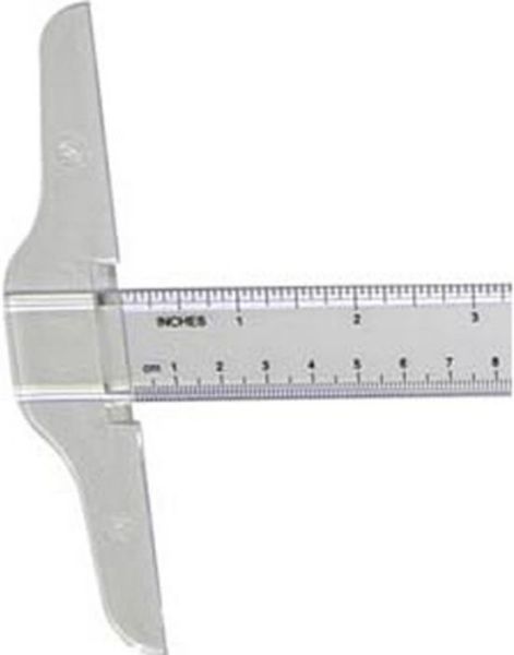 Picture of T-Square, Plastic 18"L, 1-1/2"W