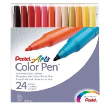 Picture of Marker, Color Pens 24 Colors