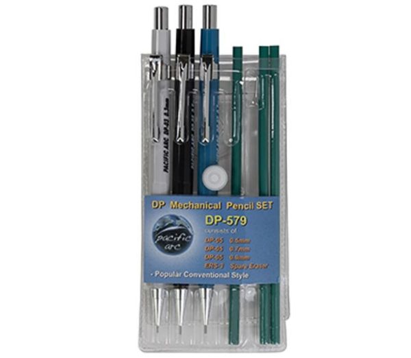 Picture of Pencil, Mechanical, 3pc .3mm, .5mm, .7mm