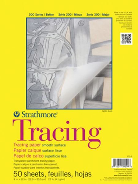 Picture of Paper, Tracing 9"x12", 25 lb
