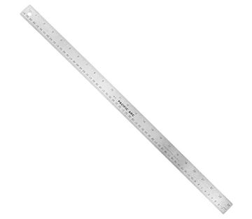 Picture of Ruler, Steel, Cork Back 24"Lx1-1/8"
