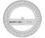 Picture of Protractor, Circular, Clear 4" Diameter