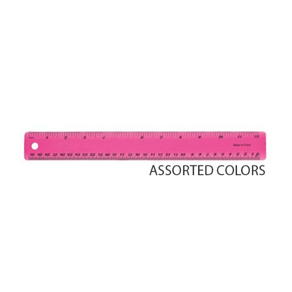 Picture of Ruler, Plastic, Superflex 12"L