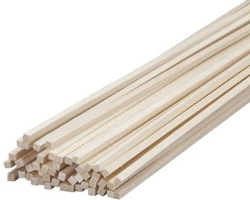 Picture of Basswood, Bulk 1/4"x1/4"x24"