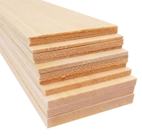 Picture of Balsa, Sheets, Variety Pack Assortment 9"