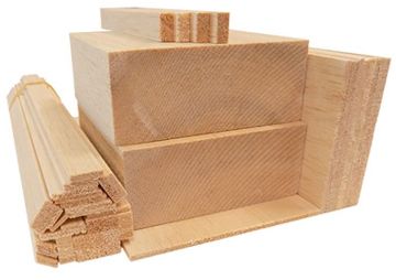 Picture of Balsa, Sheets, Sticks, Blocks, Variety Pack Assortment 12"