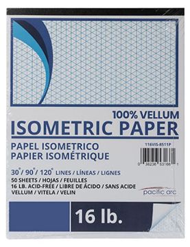 Picture of Paper, Isometric, 50pc 11"x17"