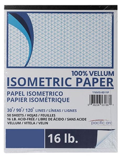 Picture of Paper, Isometric, 50pc 11"x17"