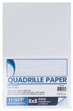 Picture of Paper, Quadrille 11"x17", X8