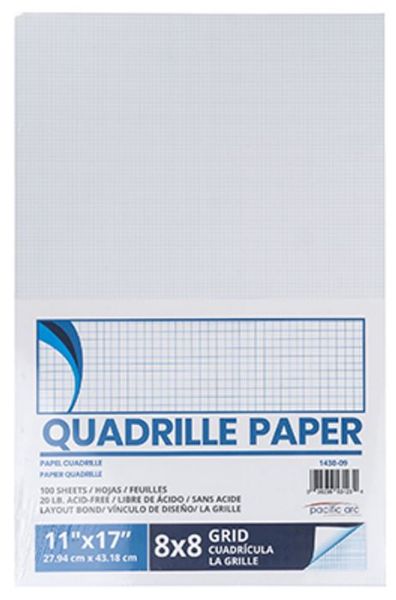 Picture of Paper, Quadrille 11"x17", X8