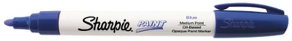 Picture of Marker, Paint, Oil-Based Medium Tip, Blue