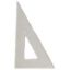 Picture of Triangle, Professional, Clear 8", 30°/60°