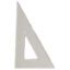 Picture of Triangle, Professional, Clear 10", 30°/60°