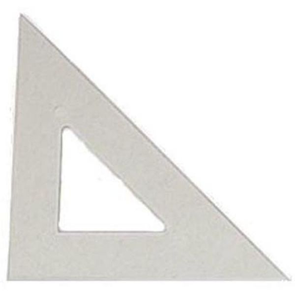 Picture of Triangle, Professional, Clear 6", 45°