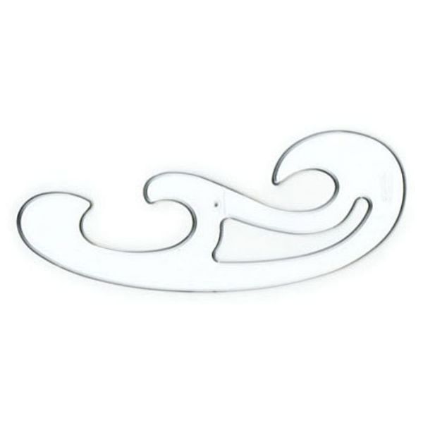 Picture of Curve, French, Irregular, Clear 8-1/2"