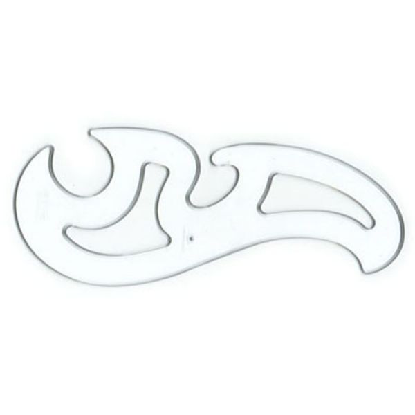 Picture of Curve, French, Irregular, Clear 8-3/4"