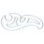 Picture of Curve, French, Irregular, Clear 8-3/4"