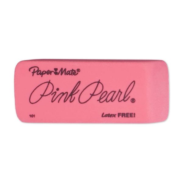 Picture of Eraser, Pink Pearl, 12pc 2-1/4"x1"x1/2"
