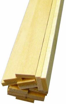 Picture of Basswood 1/8”x1/2x24”