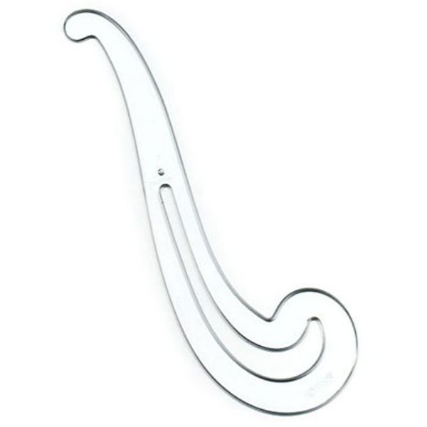Picture of Curve, French, Irregular, Clear 10-1/4"