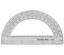 Picture of Protractor, Semicircular, Clear 6"