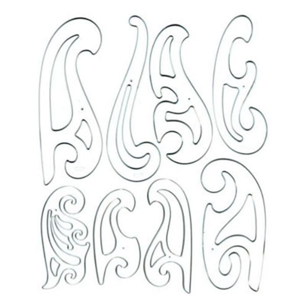 Picture of Curve, French, 8pc 6"-12"