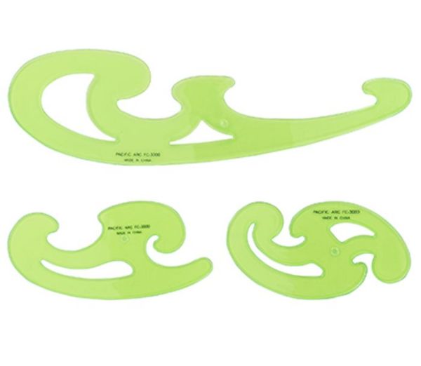Picture of Curve, French, w/Case, 3pc 5-1/2"-10-1/4"