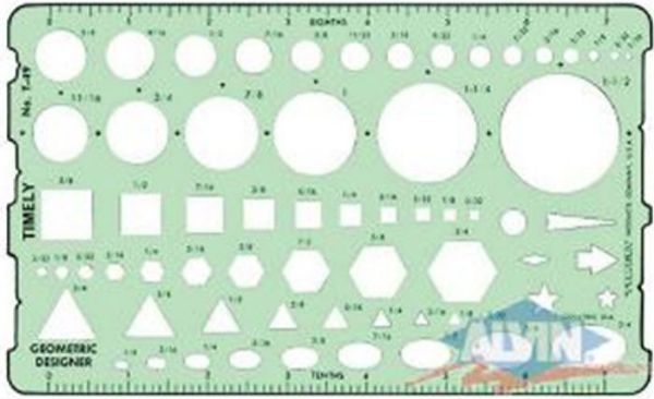 Picture of Template, Geometric Designer 