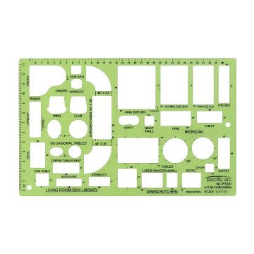 Picture of Template, Furniture 1/4"=1'