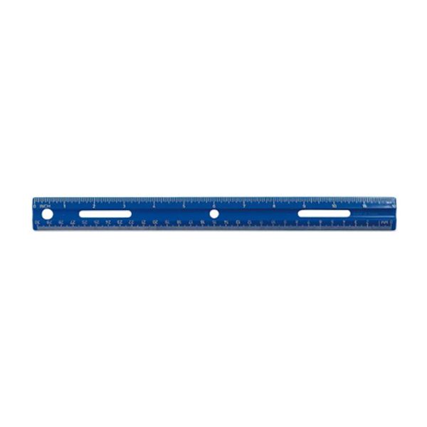 Picture of Ruler, Plastic, Colored 12"L